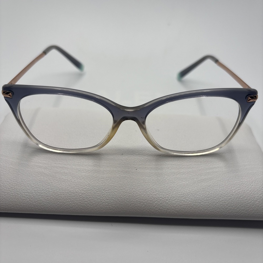 Tiffany And Co. "TF 2194" 8298 Gray Gold Eyeglasses Frame 52-16-140mm Italy #463